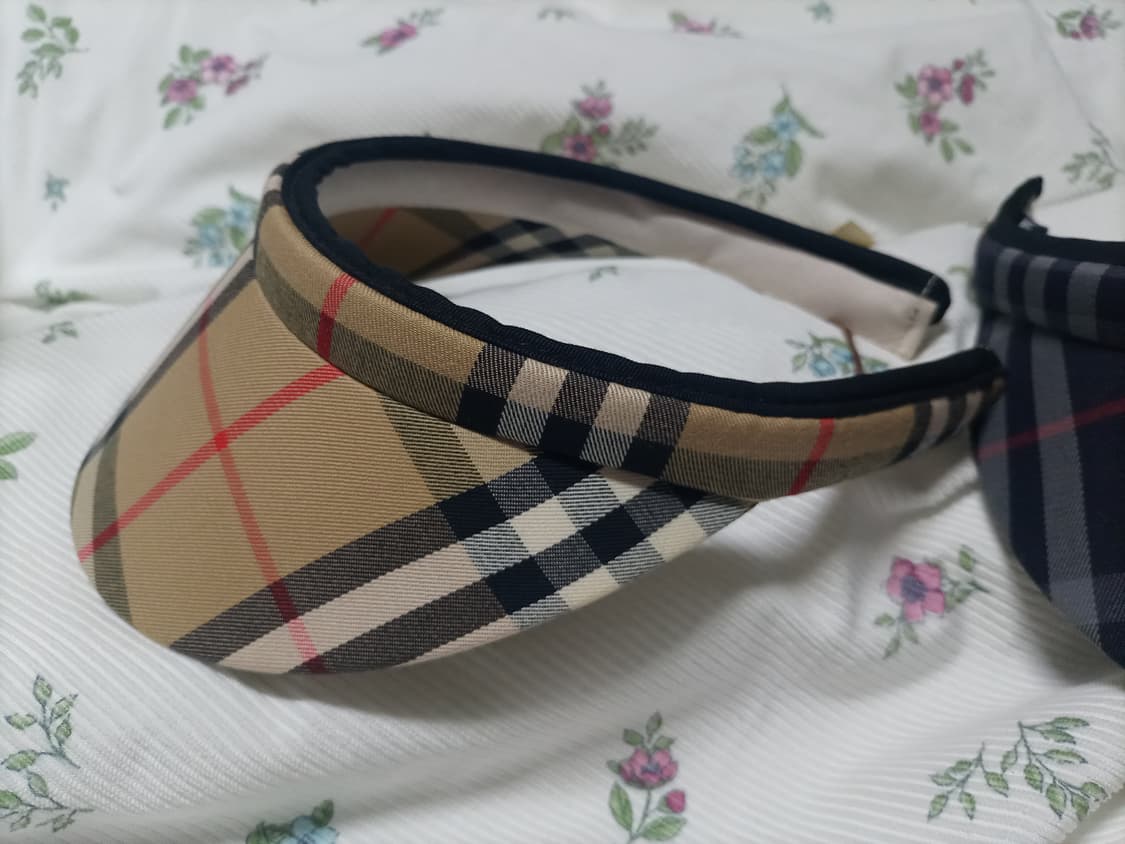 정품+택있음) 버버리 모자썬캡 상품이미지2