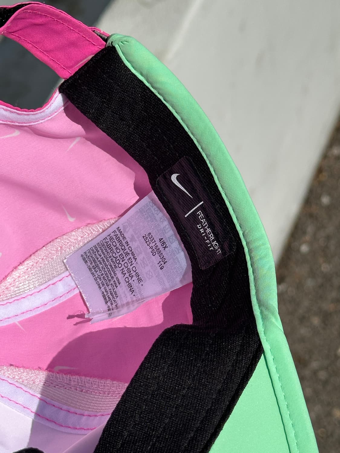 [4-6] 나이키 키즈 드라이핏 핑크 러닝 모자 상품이미지6