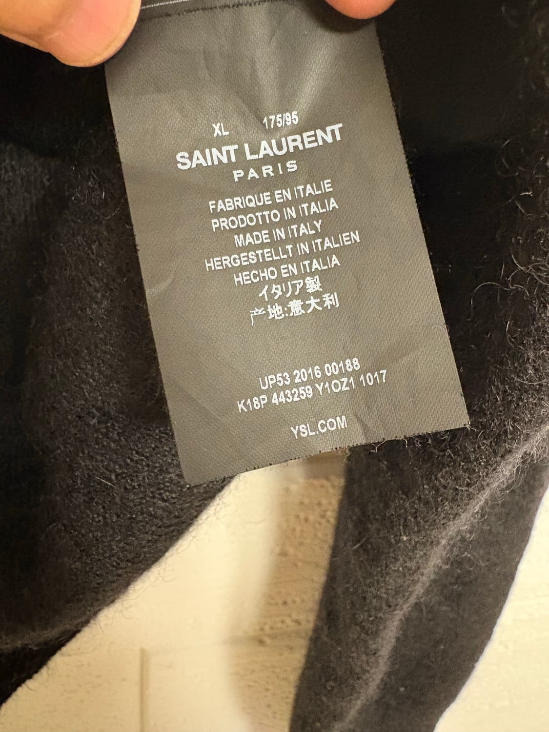 생로랑 16fw 타이거 니트 상품이미지4