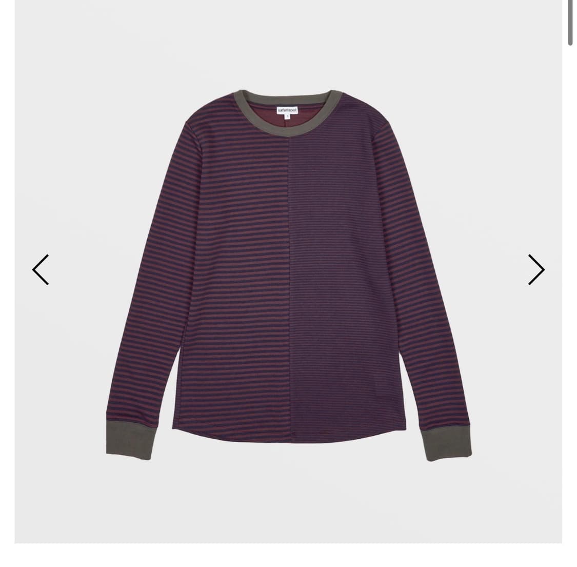 사파리스팟 Block Stripe L/S 상품이미지1