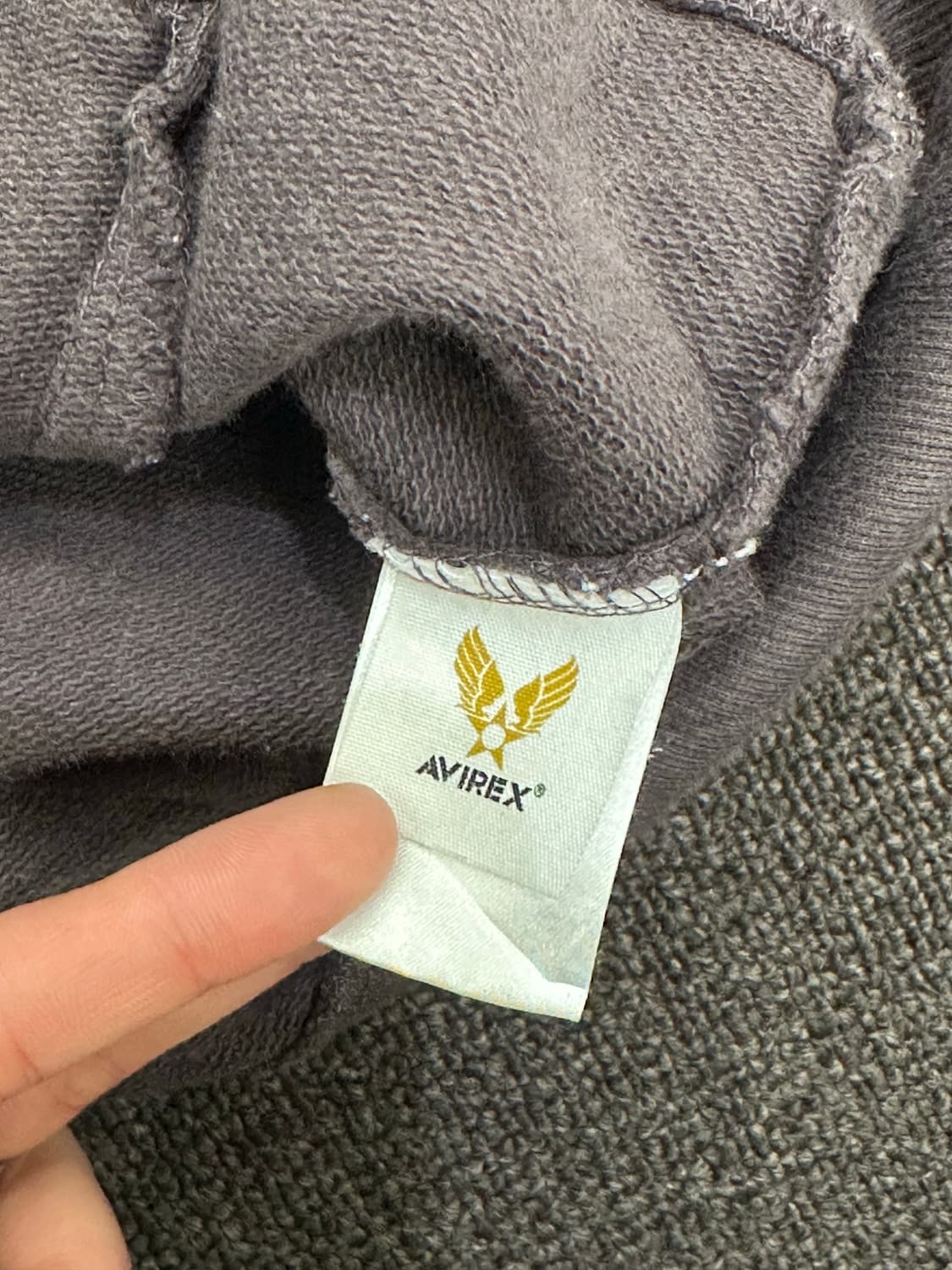 XL)AVIREX vintage Air Patrol Unit 집업 상품이미지7