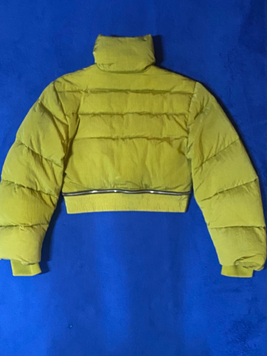 Gateless 게이트리스 덕다운 크롭 패딩 그린 상품이미지4