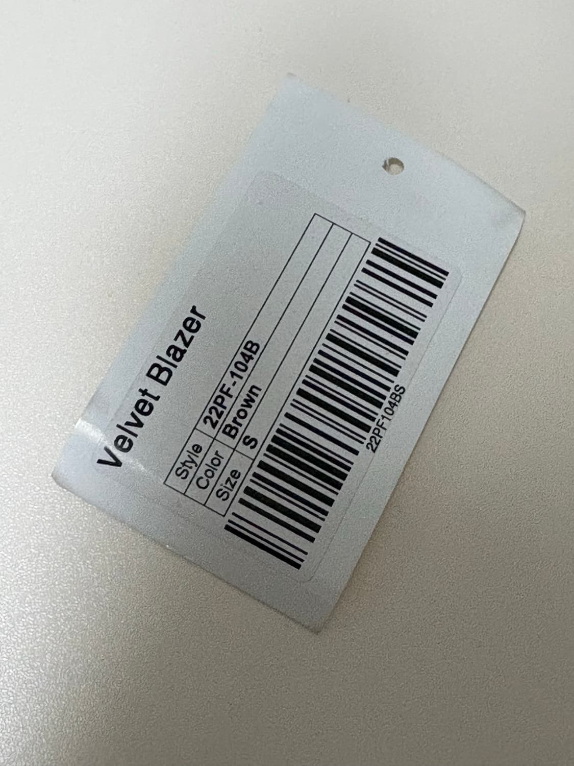 Kijun 벨벳 블레이저 상품이미지5