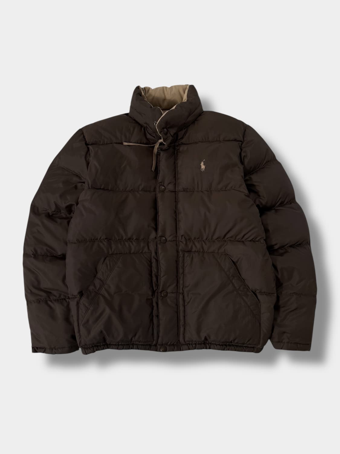 폴로 랄프로렌 루즈핏 딥브라운 덕다운 푸퍼 패딩 상품이미지2