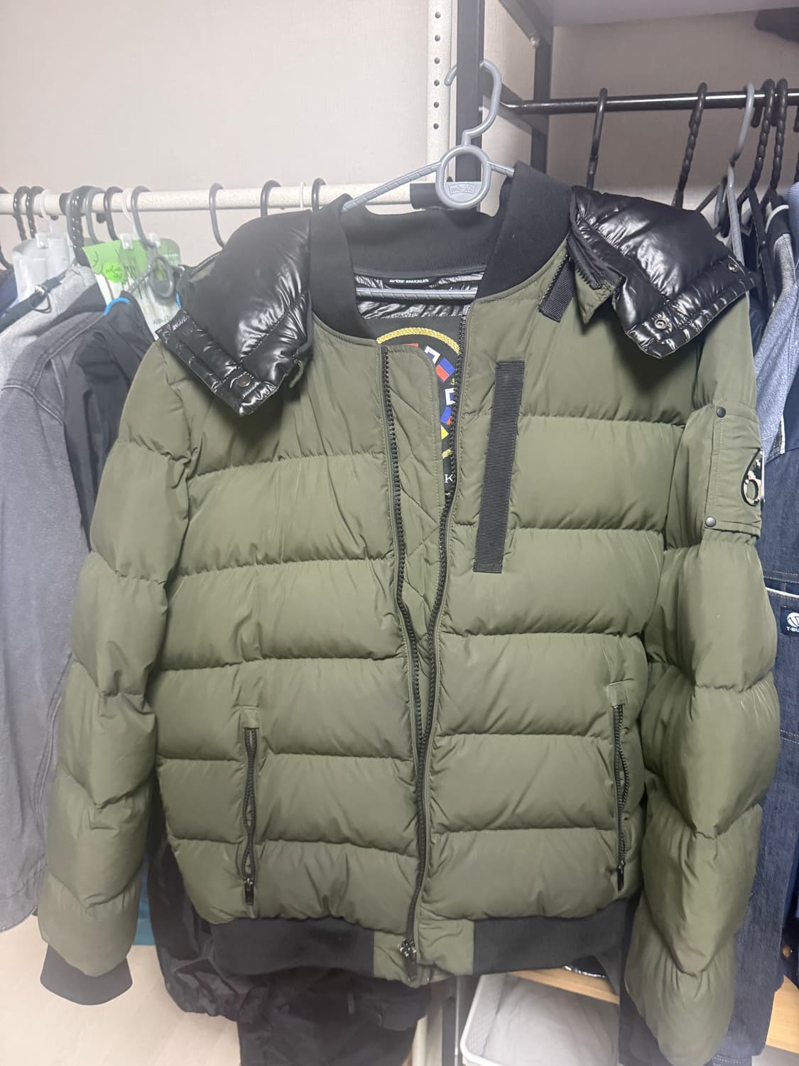 무스너클 카모 너클 올리브 XL 상품이미지1