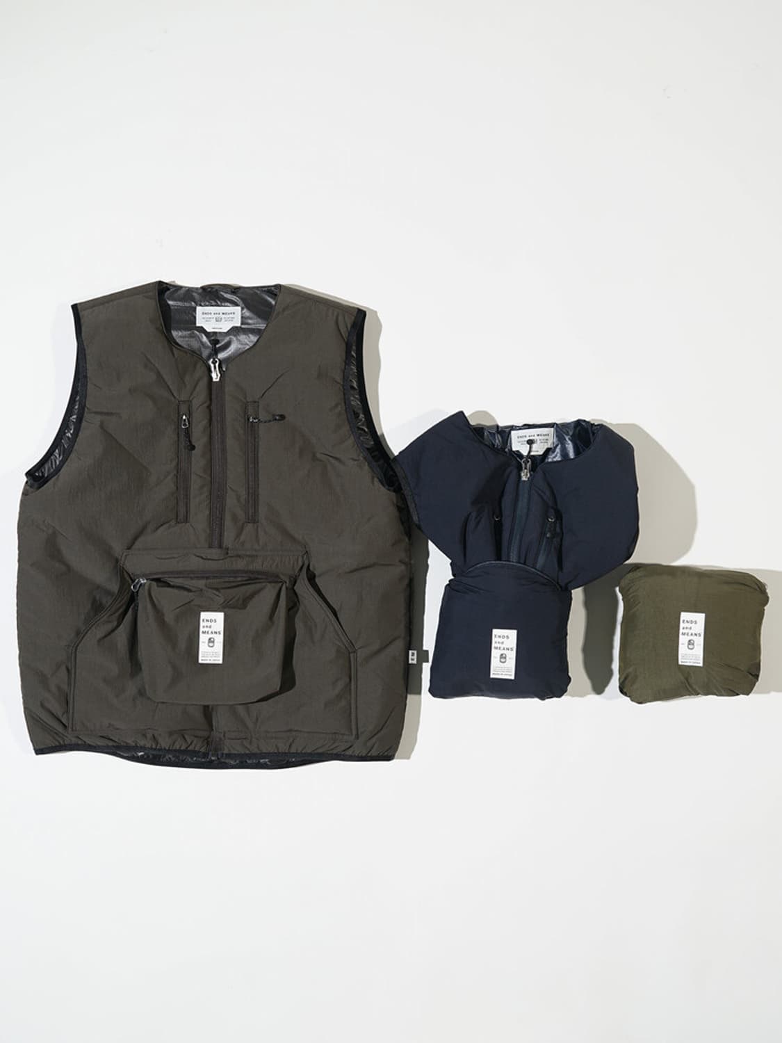 엔즈앤드민즈 Tactical Puff Vest 팝니다 상품이미지2