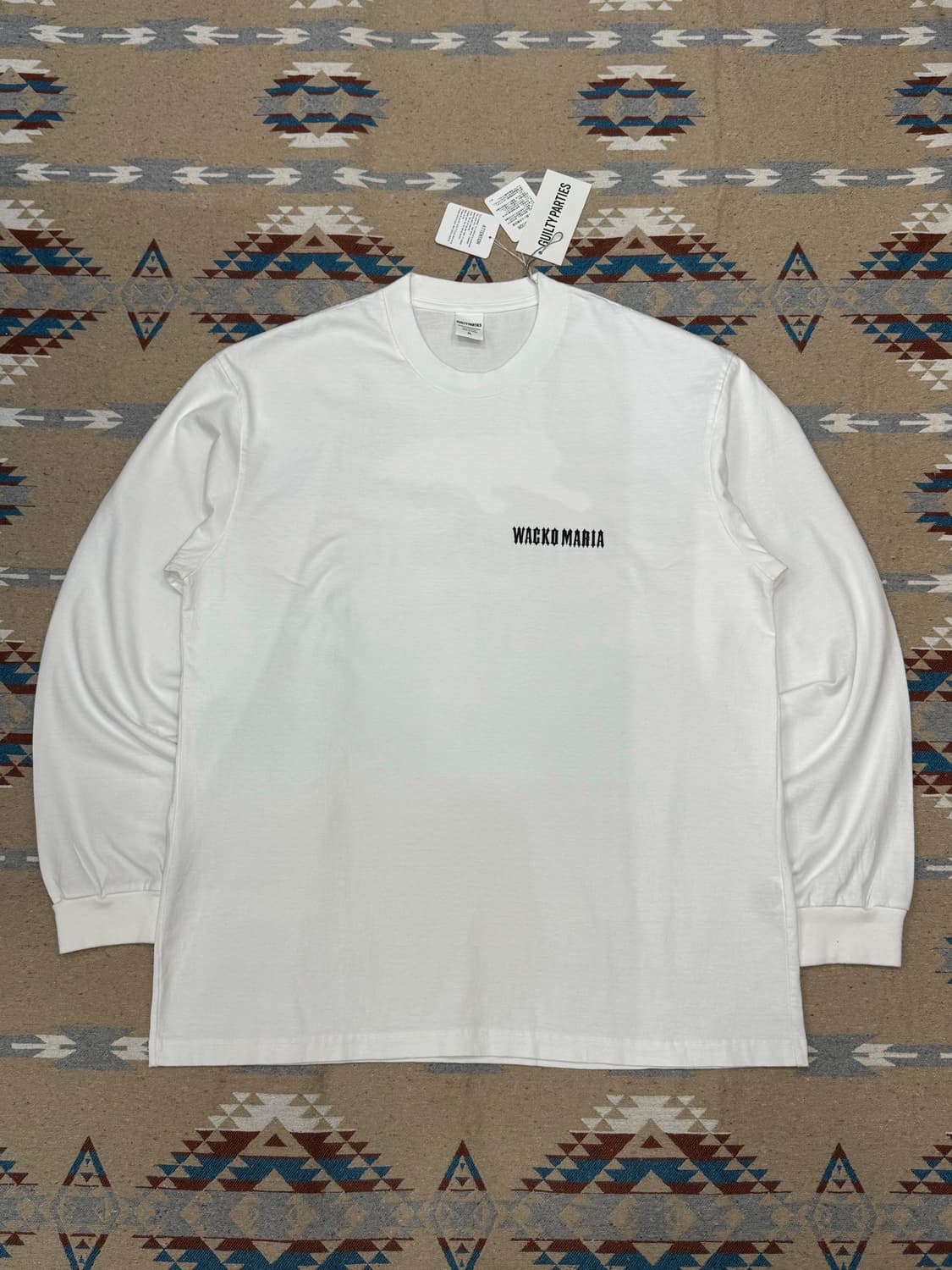 [XL] 와코마리아 x 팀 리하이 워시드 헤이웨이트 롱슬리브  상품이미지3