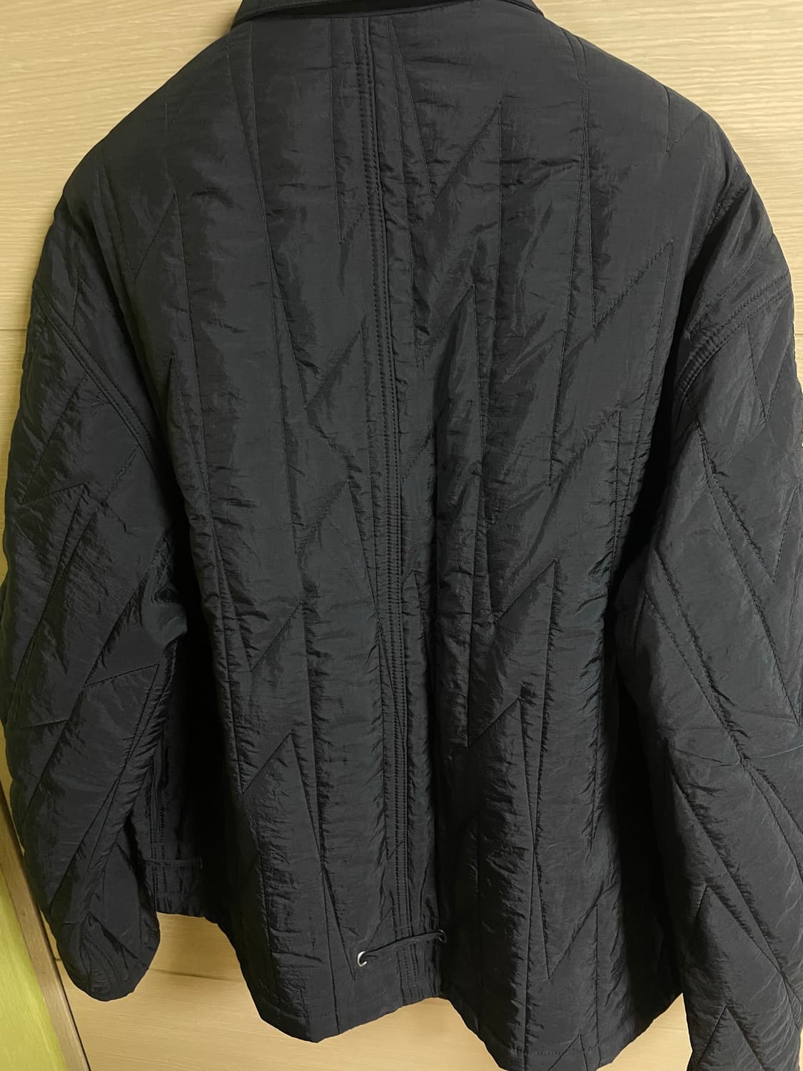 언어펙티드 퀼티드 퀼팅 셔츠 자켓 L 블랙 상품이미지5