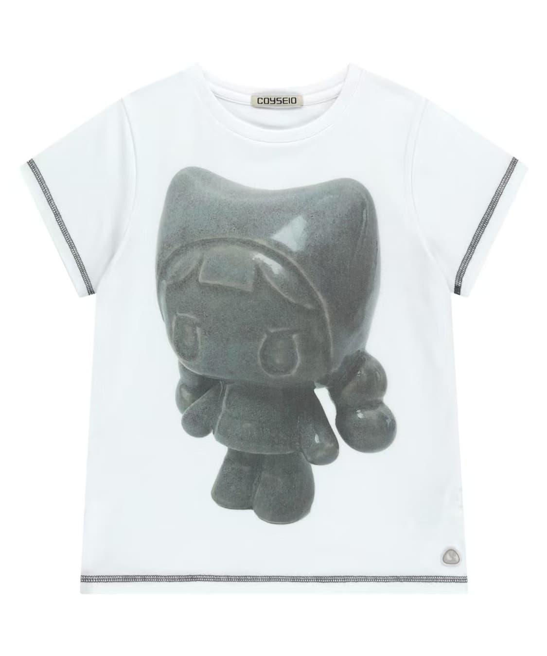 Coyseio 반팔티 새상품 화이트 상품이미지2