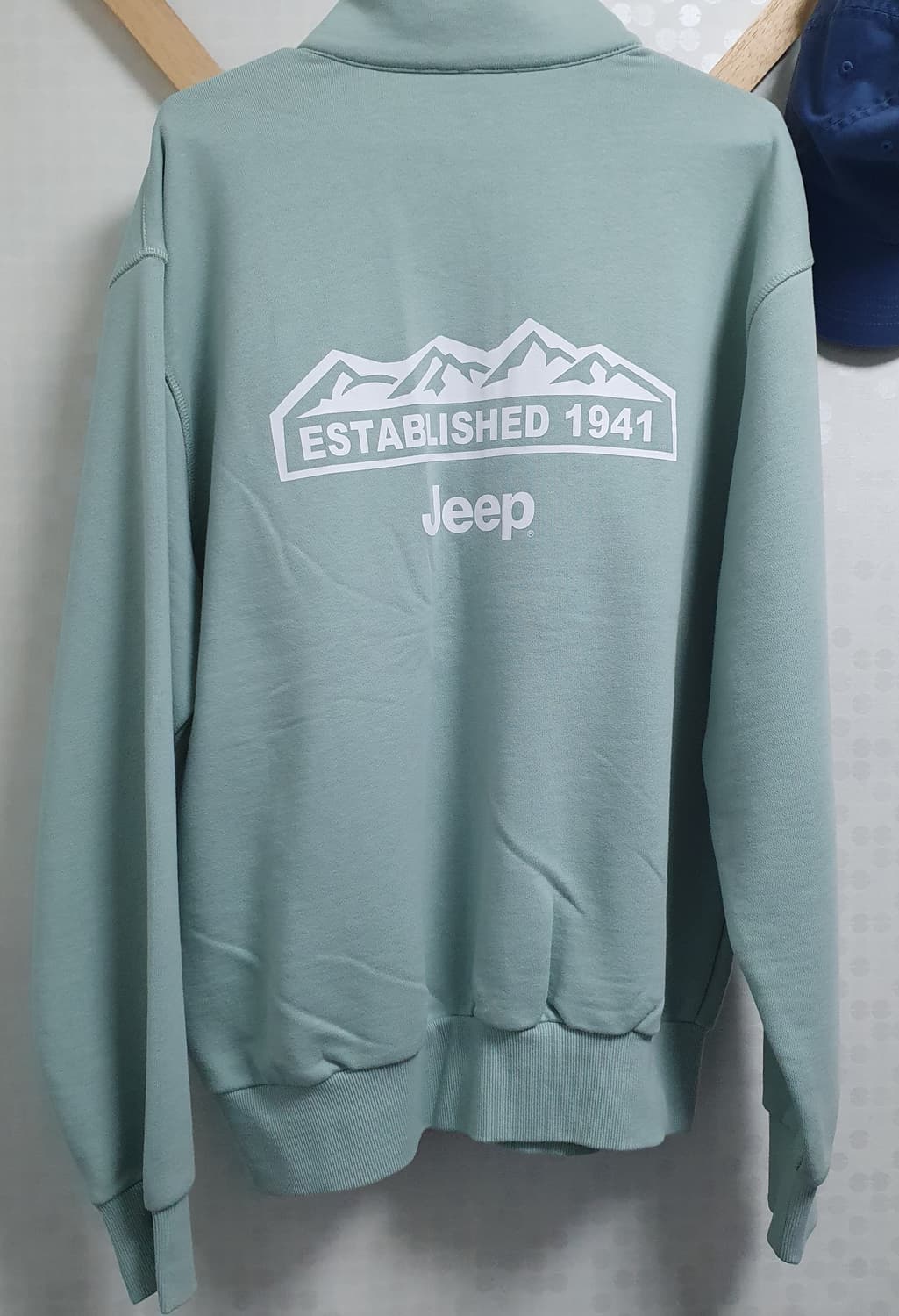 Jeep 루즈핏 하프집업 맨투맨 상품이미지2