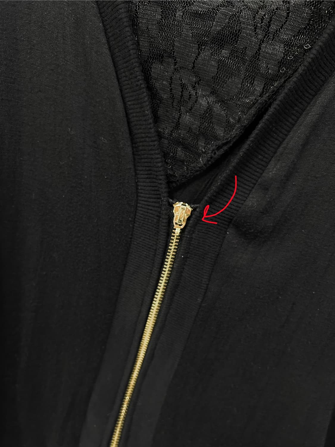 [VIDA ROSEO] 펑크 스컬 골드 글리터 후드집업 상품이미지8