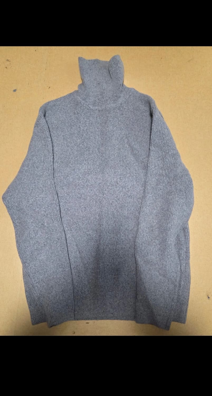 series 그레이 터틀넥 니트 상품이미지1