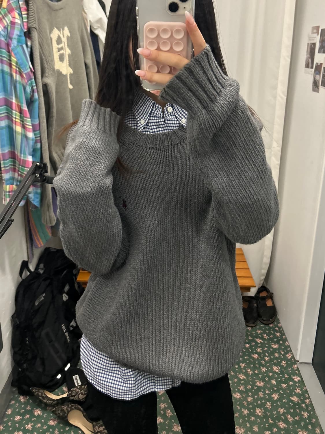 랄프로렌 코튼 스웨터 니트 헤비 상품이미지3