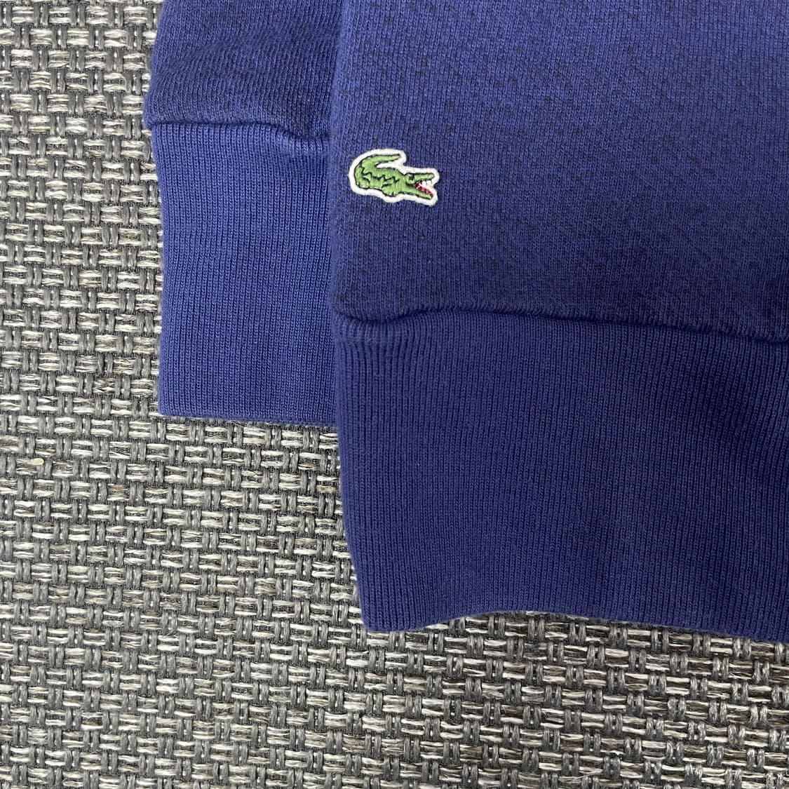 라코스테 네이비 블루 크루넥 스웨트 맨투맨 34 상품이미지4