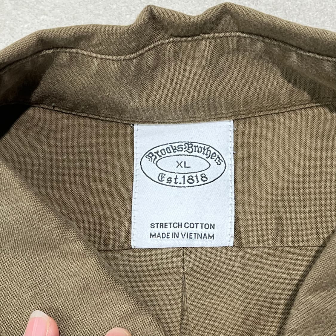 브룩스브라더스 솔리드셔츠 s08855 상품이미지5