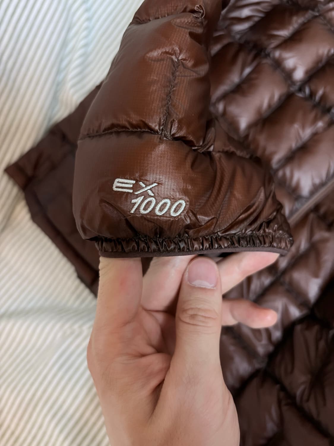 몽벨 플라즈마 1000 경량패딩 L 상품이미지5