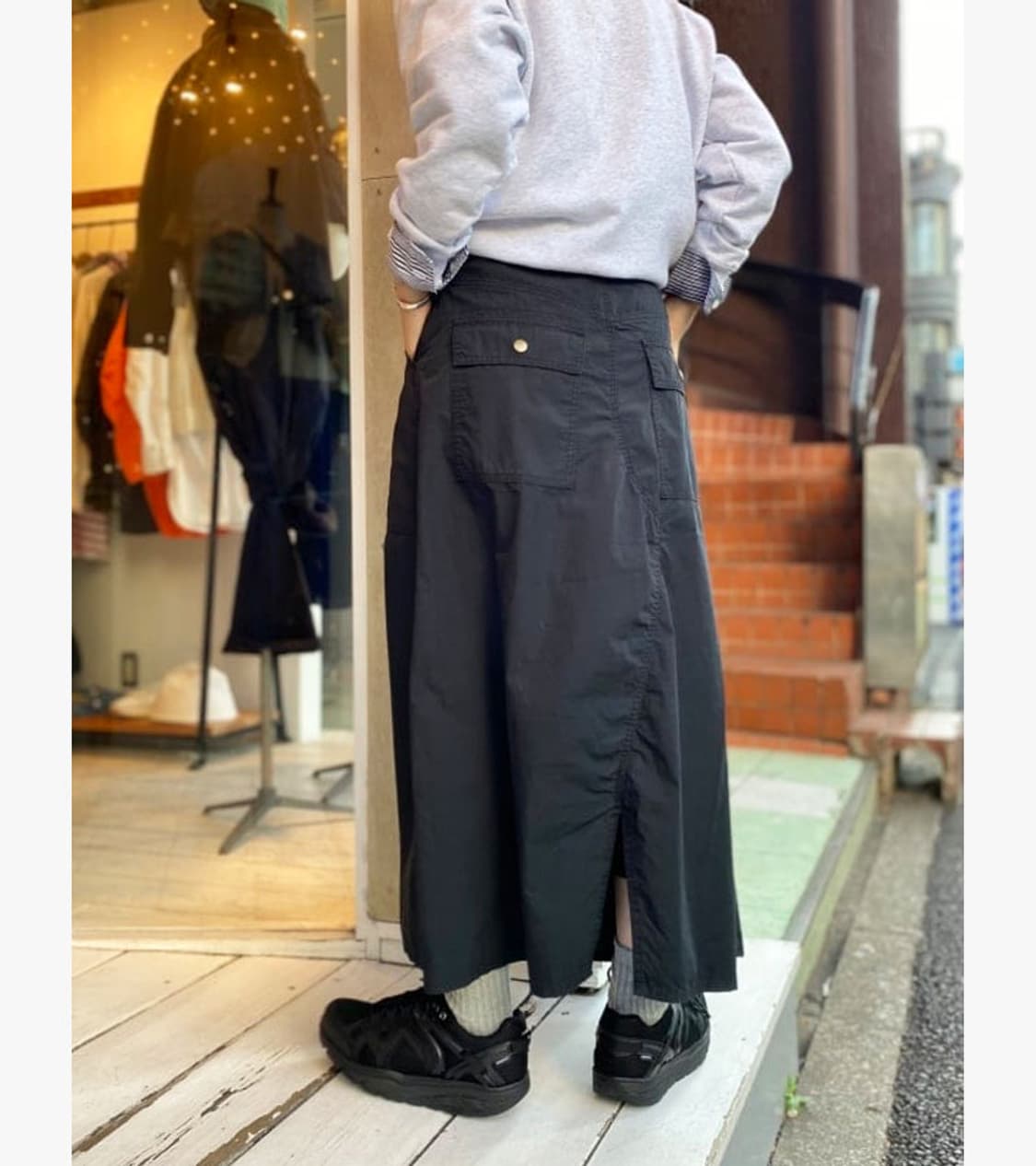 BEAMS BOY - 23SS COTTON BUSH SKIRT 상품이미지3