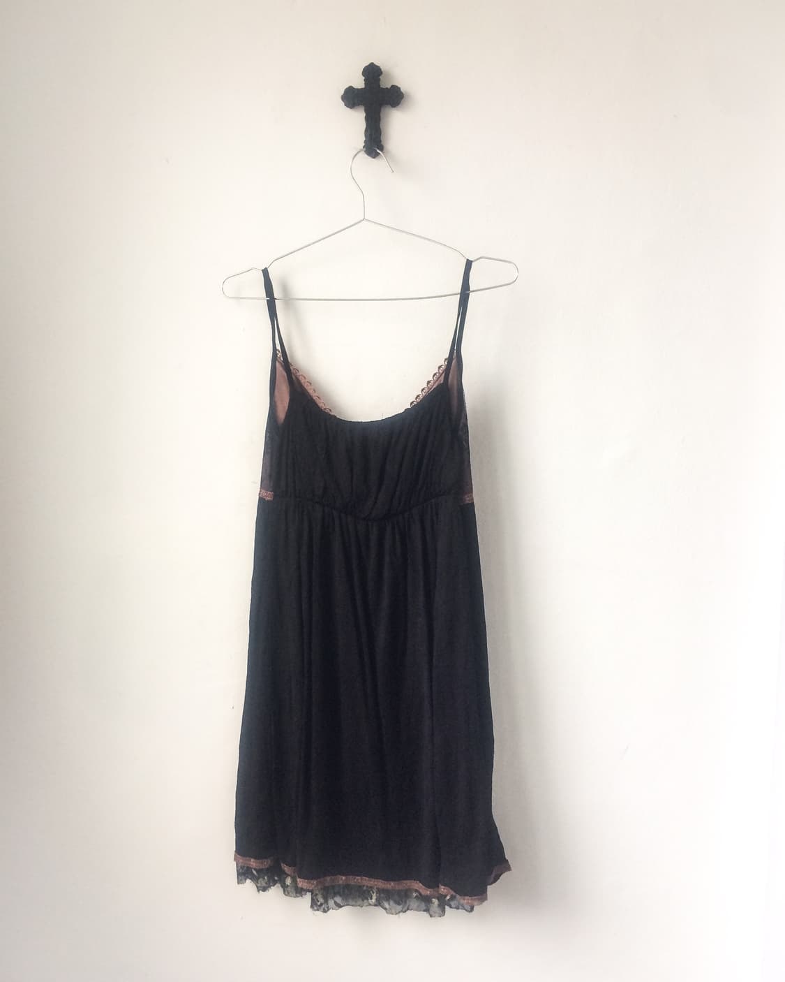 Lace piont sleeveless one piece 상품이미지3
