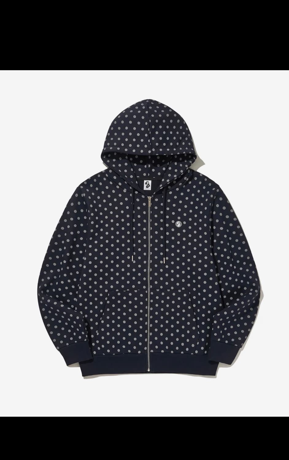 에이프릴에잇 도트 후드집업 상품이미지1