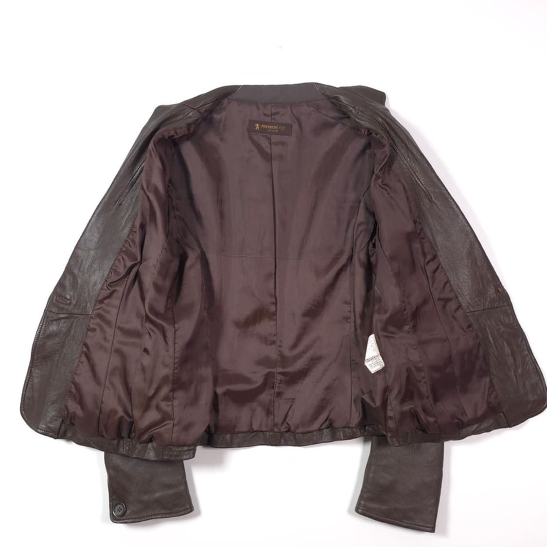 PREMERE CC 천연 양가죽 슬림 블레이저 자켓 상품이미지5