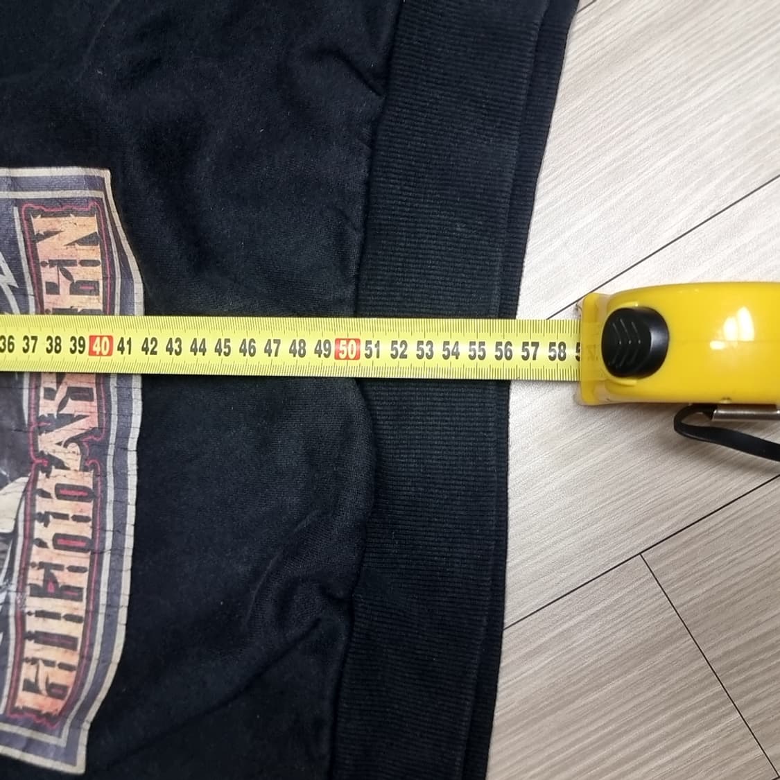 국카스텐 HAPPENING 블랙 맨투맨 티셔츠(95) 상품이미지6