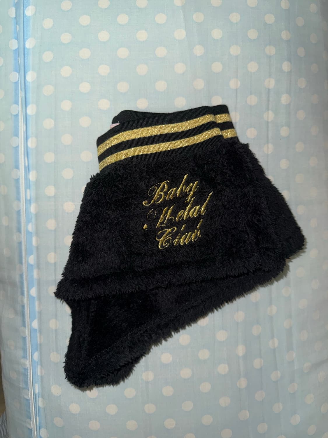 베이비메탈클럽 마쉬멜로우 퍼 금장골드 쇼츠 반바지 갸루일본빈티지 상품이미지5