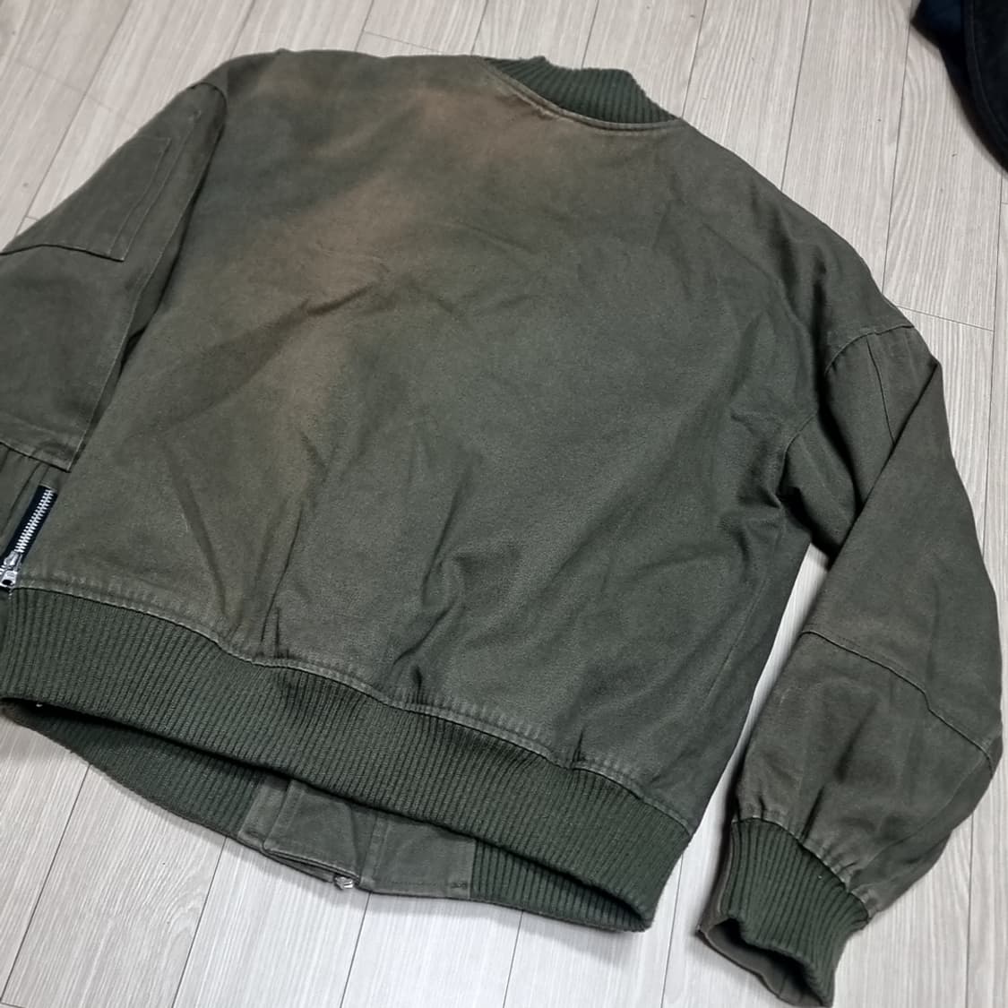 프리즘웍스 밀리터리 빈티지 ma1 봄버 자켓(L) 상품이미지8
