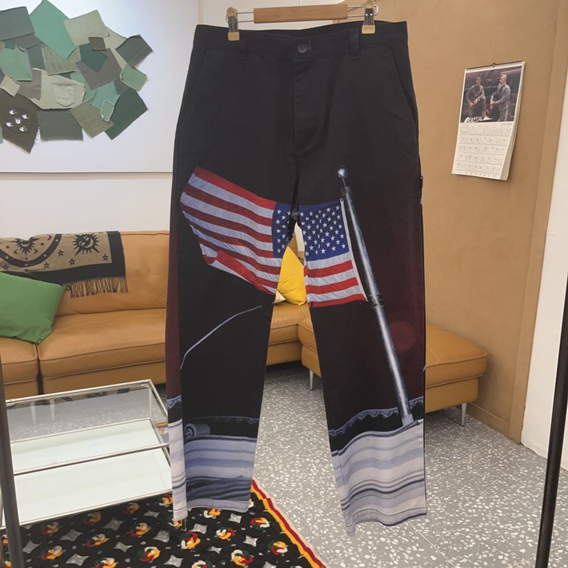 디스이즈네버댓 올드스쿨 키치 성조기 워크팬츠 M C08543 상품이미지3