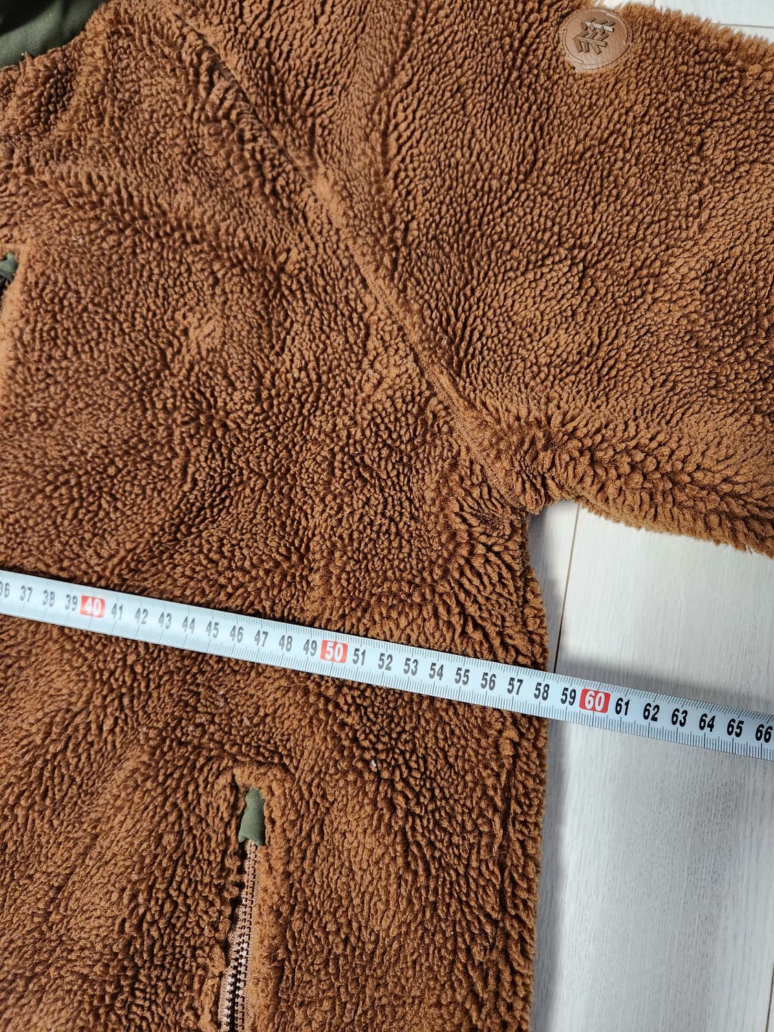 새상품급)코오롱스포츠 여성 긴기장 롱플리스자켓 사이즈100
 상품이미지10