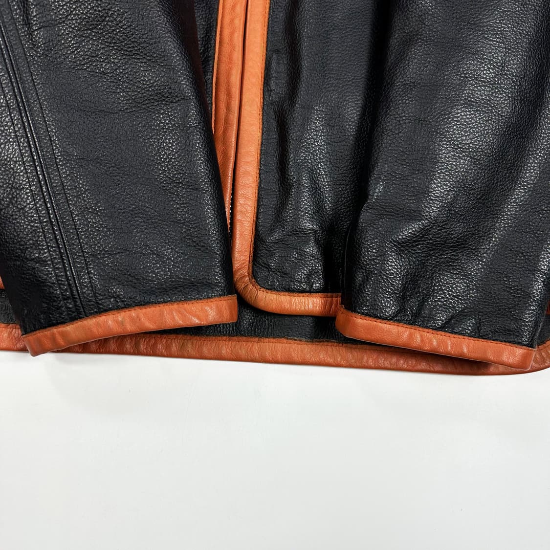 VTG 빈티지 아메리칸 소가죽 블랙 가죽자켓 (L) 상품이미지8
