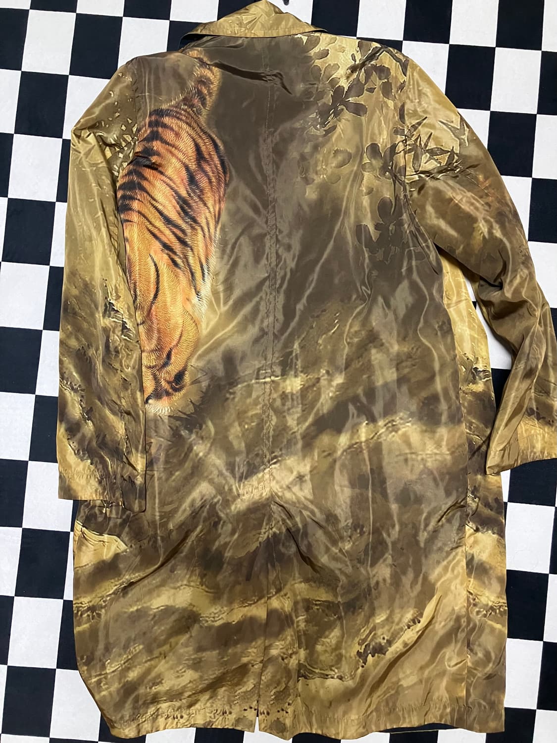 Dries van noten tiger reversible coat 상품이미지5