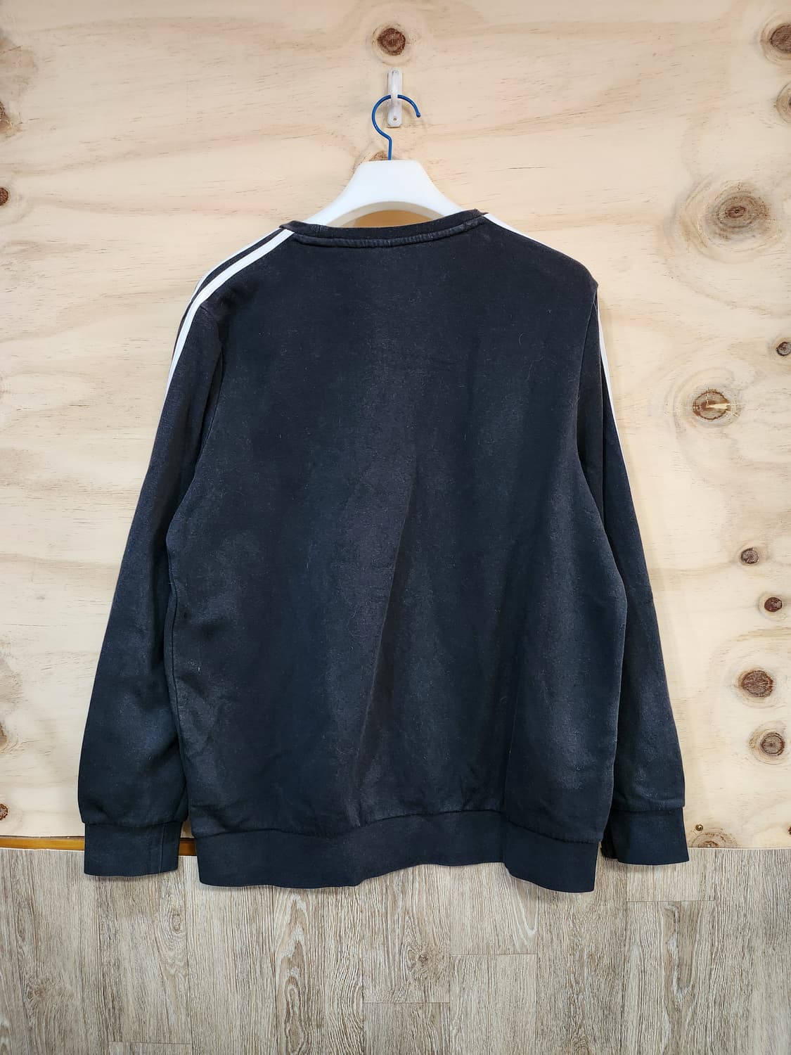 519) 아디다스 adidas 에센셜 3S 크루 기모 맨투맨 상품이미지2