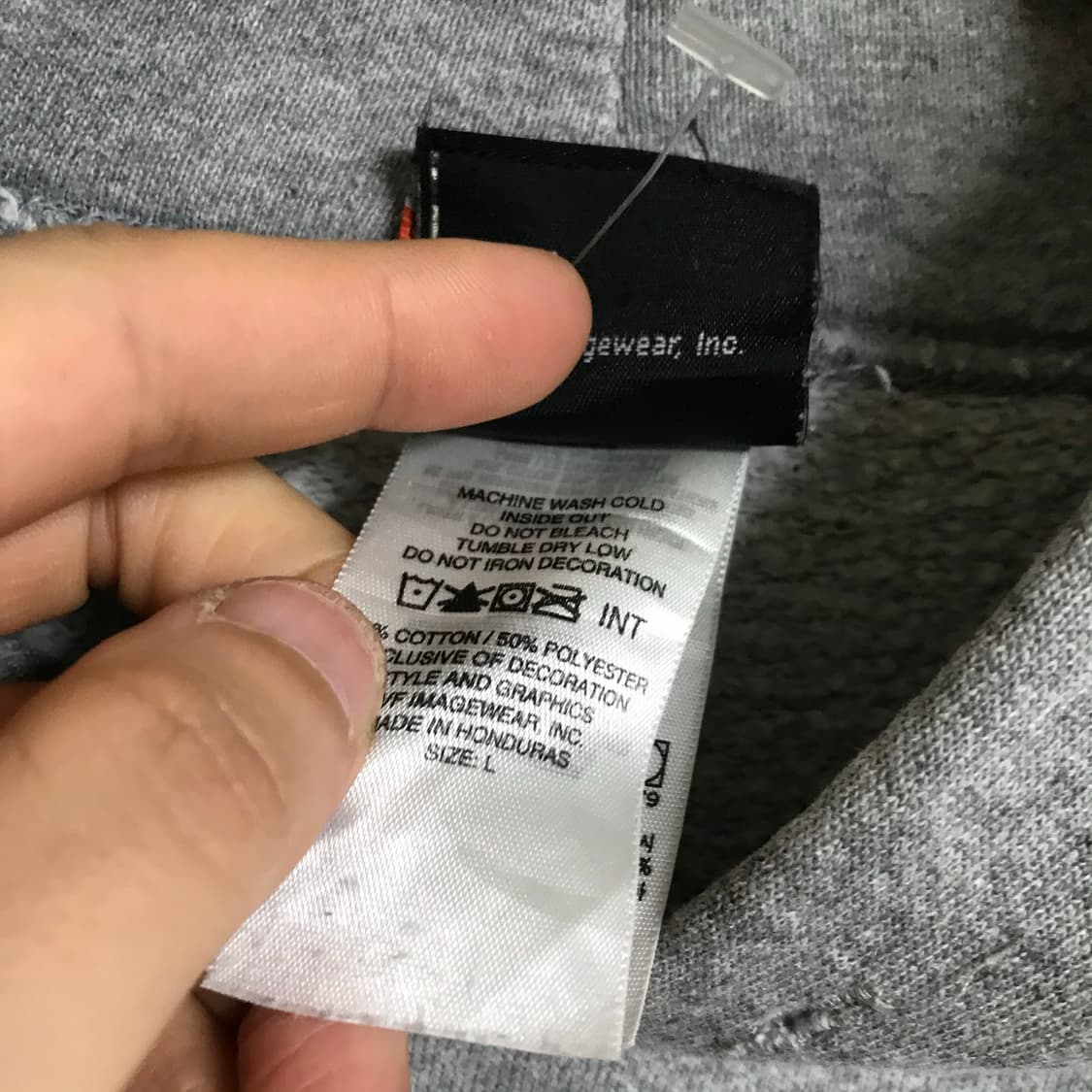 할리데이비슨90s 스펠로고 후드티 상품이미지4