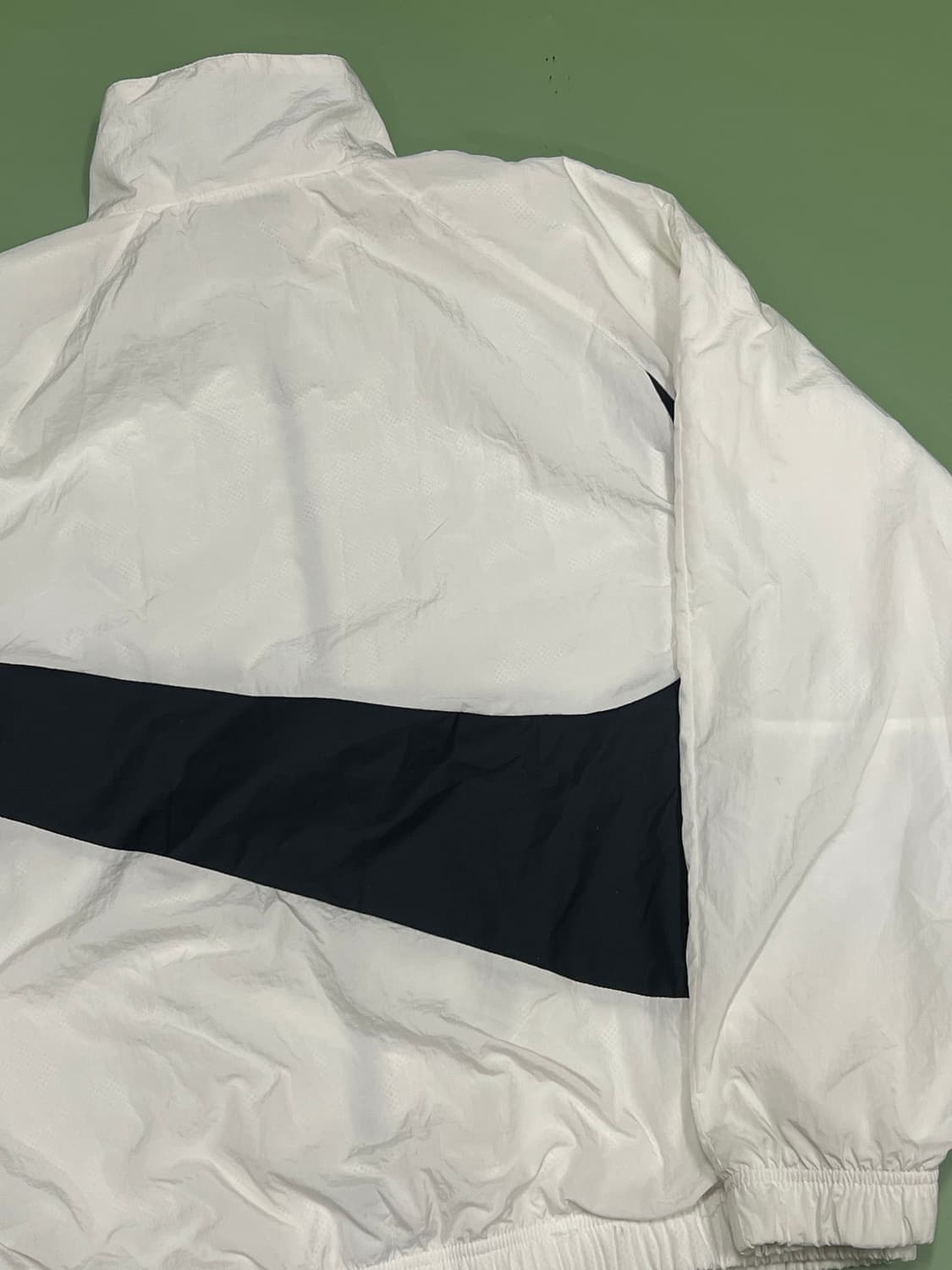 (XL) 나이키 빅스우시 우븐 바람막이 자켓 화이트/블랙 상품이미지7