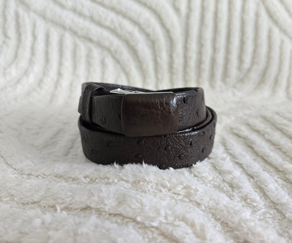 RARE 80s Japan Archive - Ostrich belt 상품이미지5