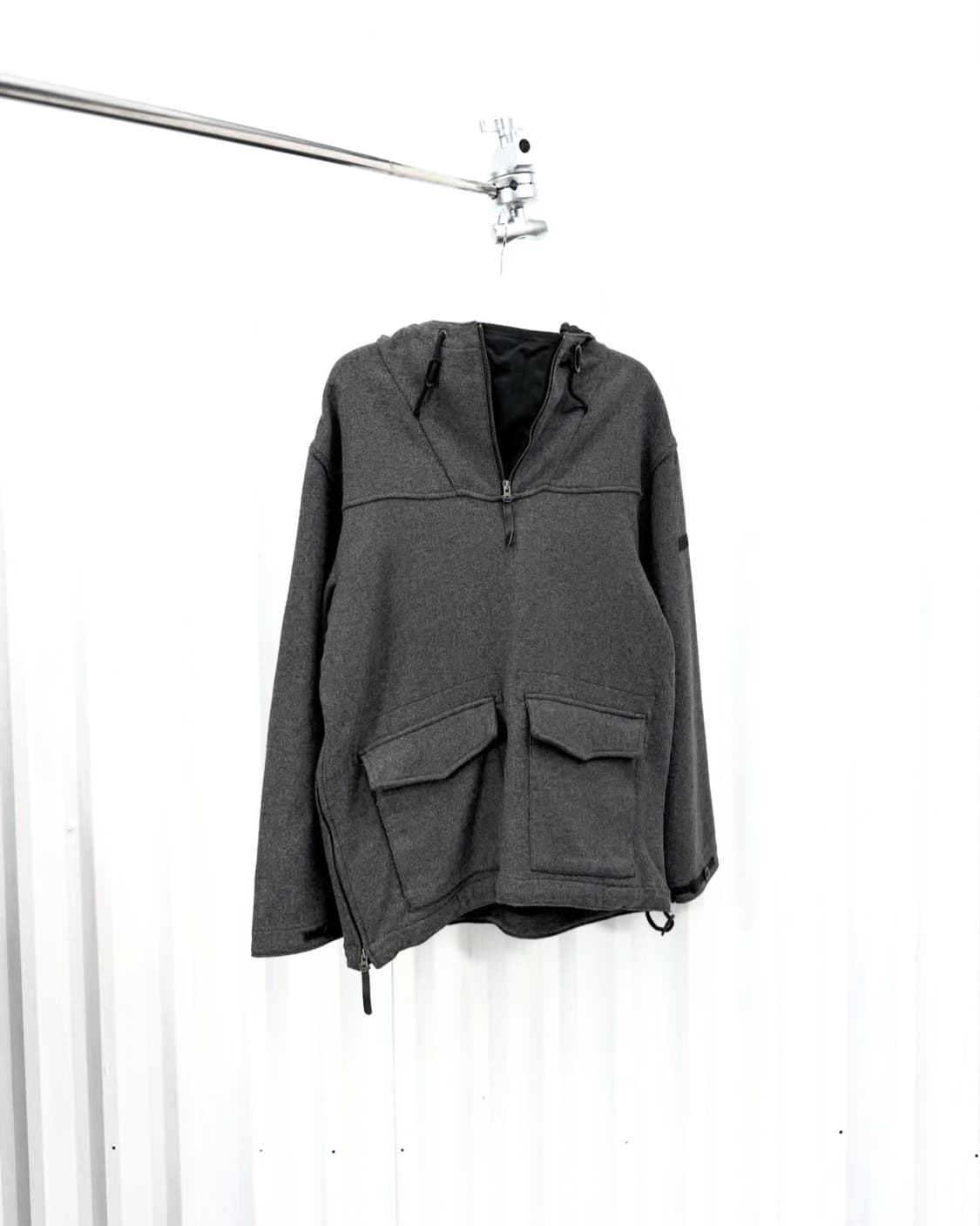00s GAP Wool Blend Hooded Anorak Jacket 상품이미지2
