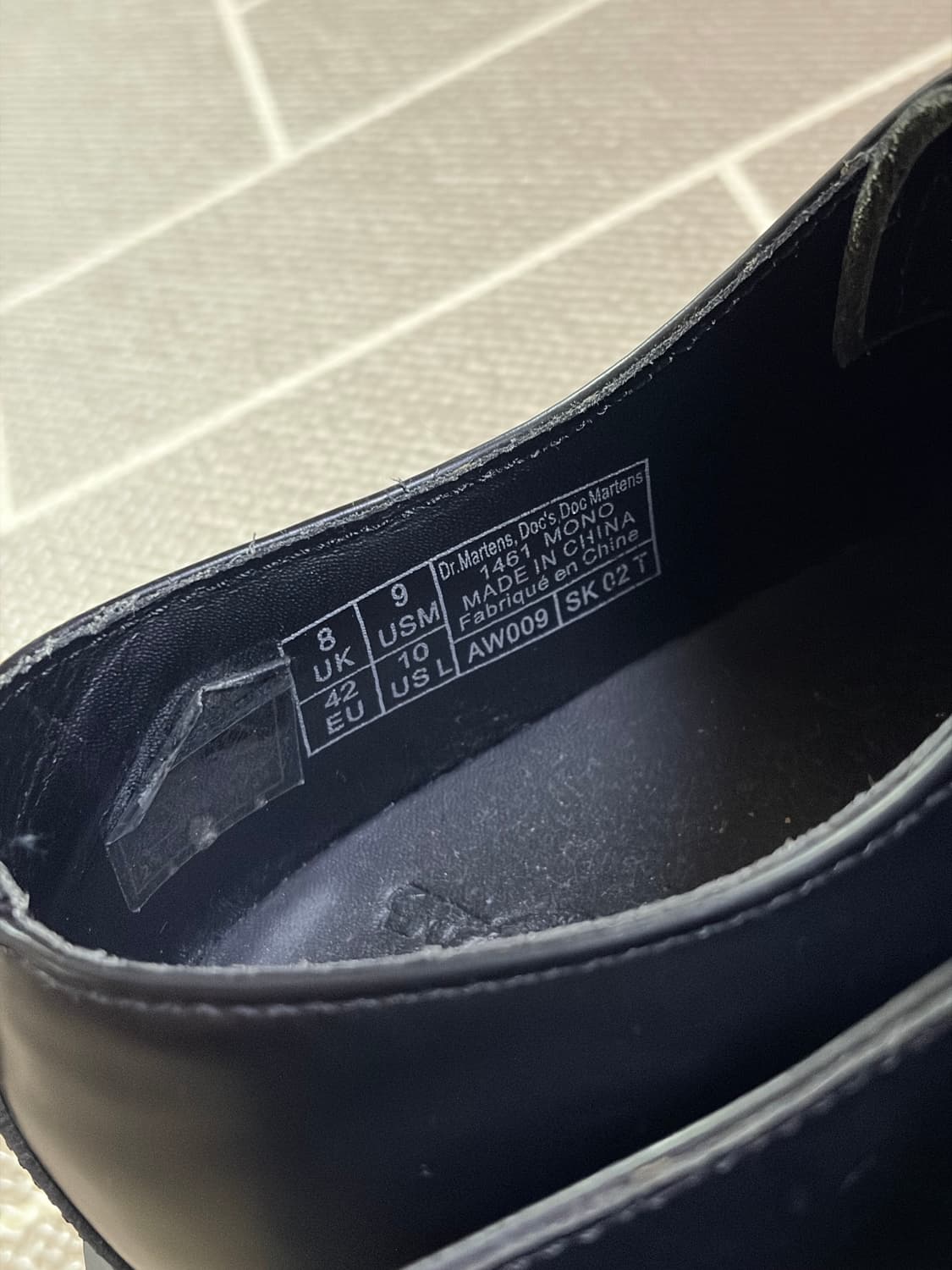 닥터마틴 1461 모노 42 상품이미지5