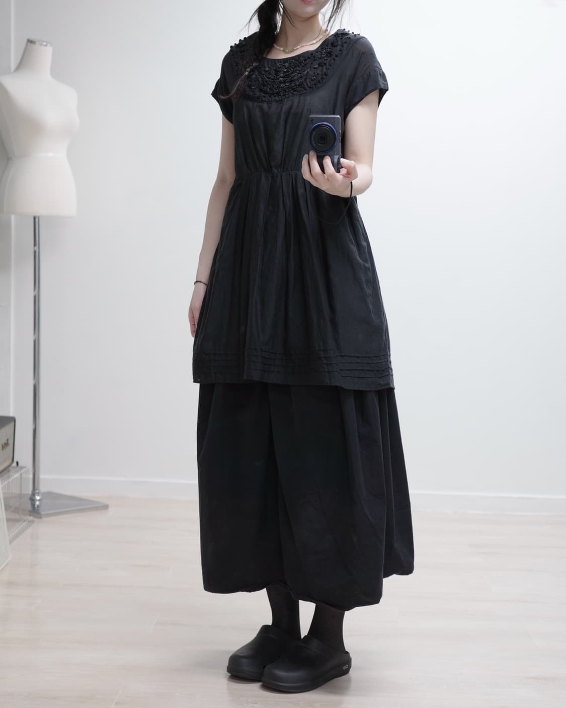 ENM A James black One-piece 상품이미지2