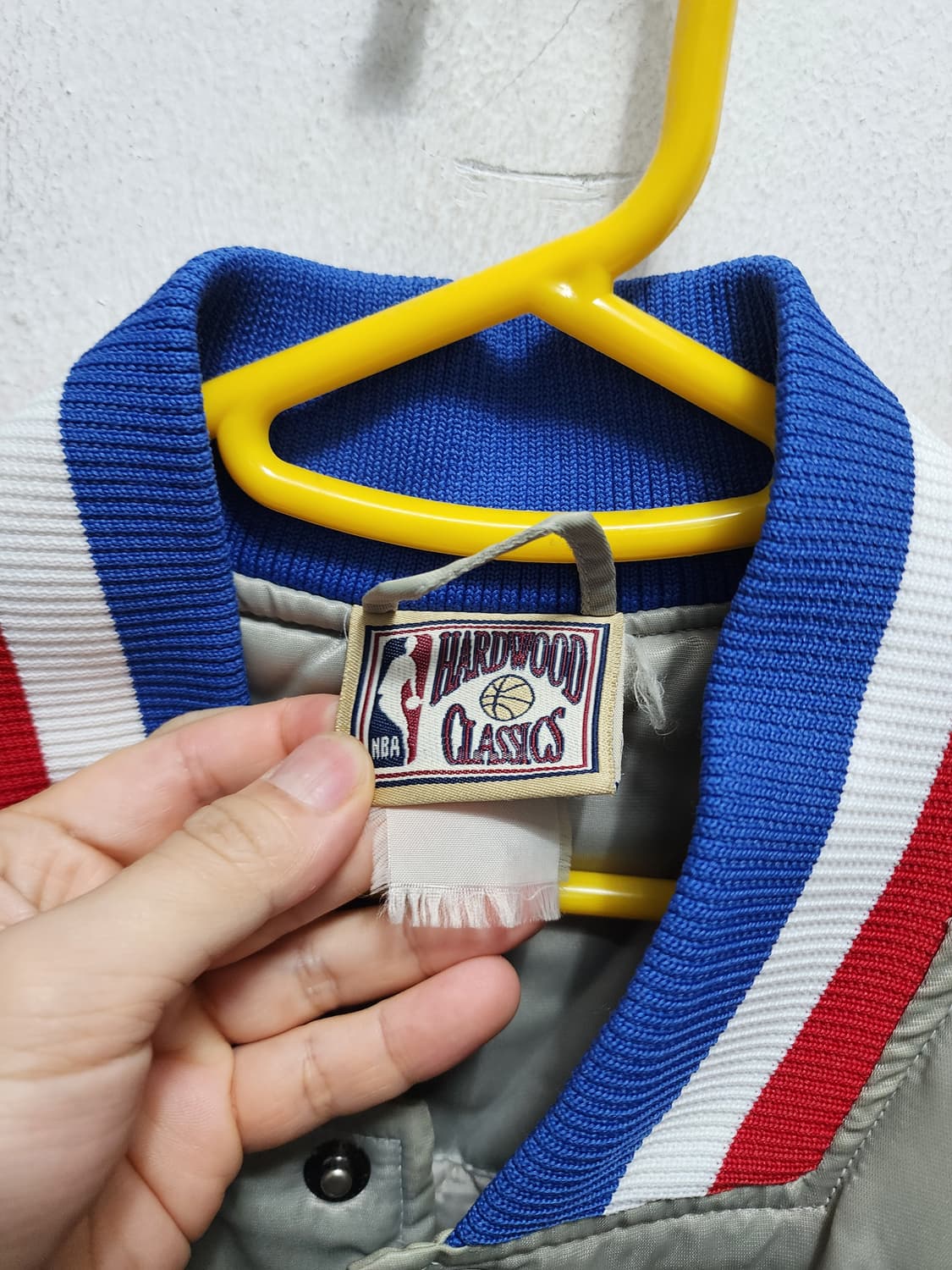 마제스틱 90s NBA 뉴져지 스타디움 자켓  상품이미지7