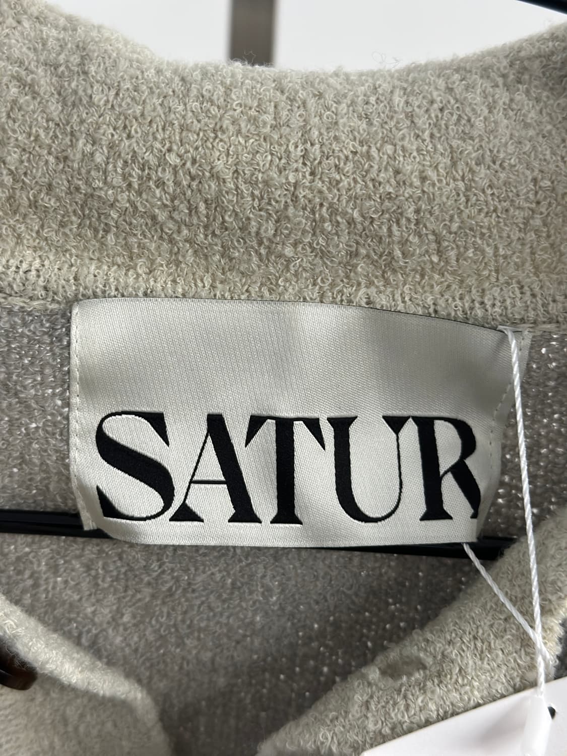 세터 나폴리 울 부클 폴로 니트 상품이미지4