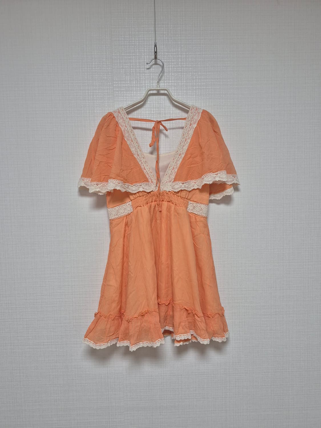 리즈리사 라떼갸루 러블리 오렌지 원피스 상품이미지2