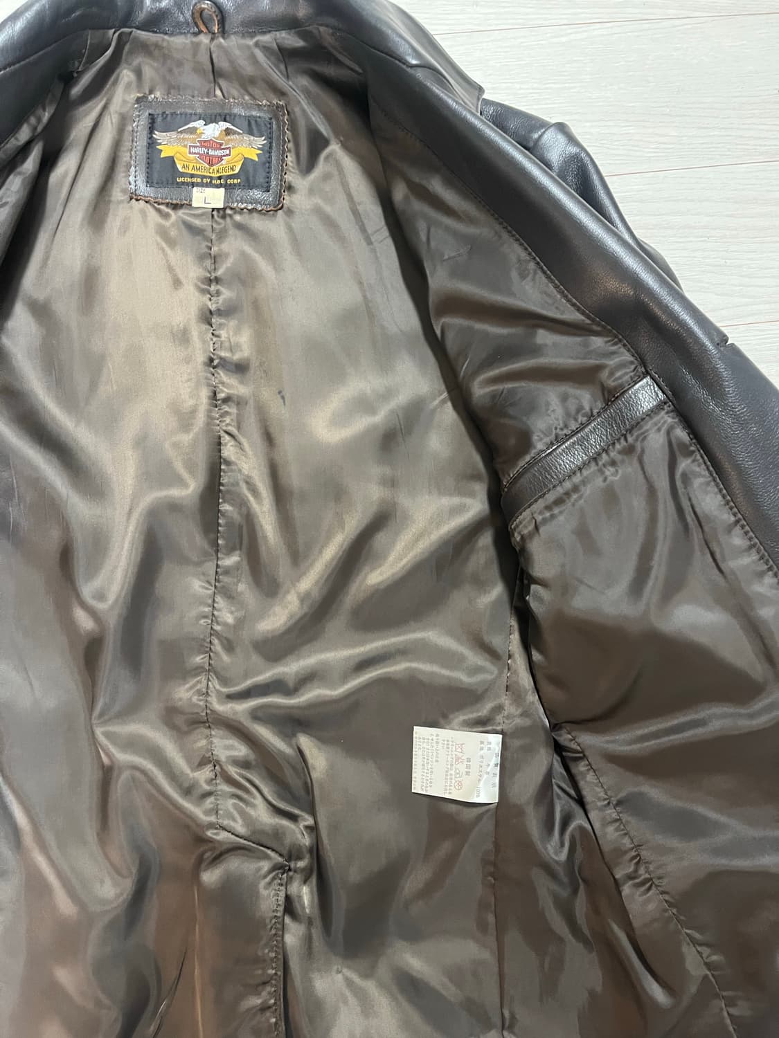 할리데이비슨 가죽자켓 빈티지 상품이미지4