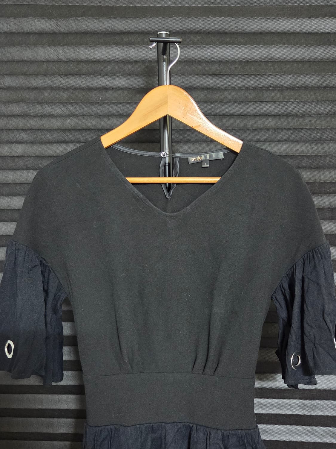 [마쥬] 로티리 믹스 미디 원피스 | 00128 상품이미지2