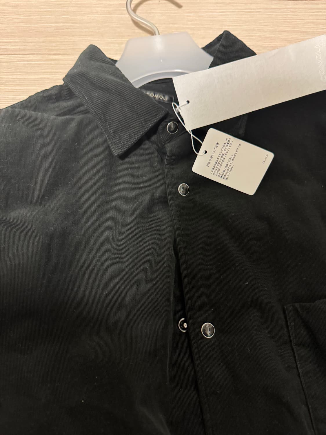 코모리 25AW 코듀로이 셔츠 상품이미지4