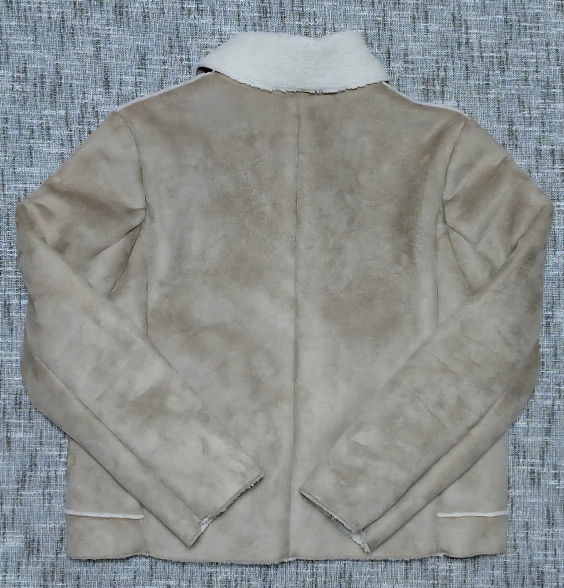 일본 GU 여성 무스탕 자켓 L 상품이미지5