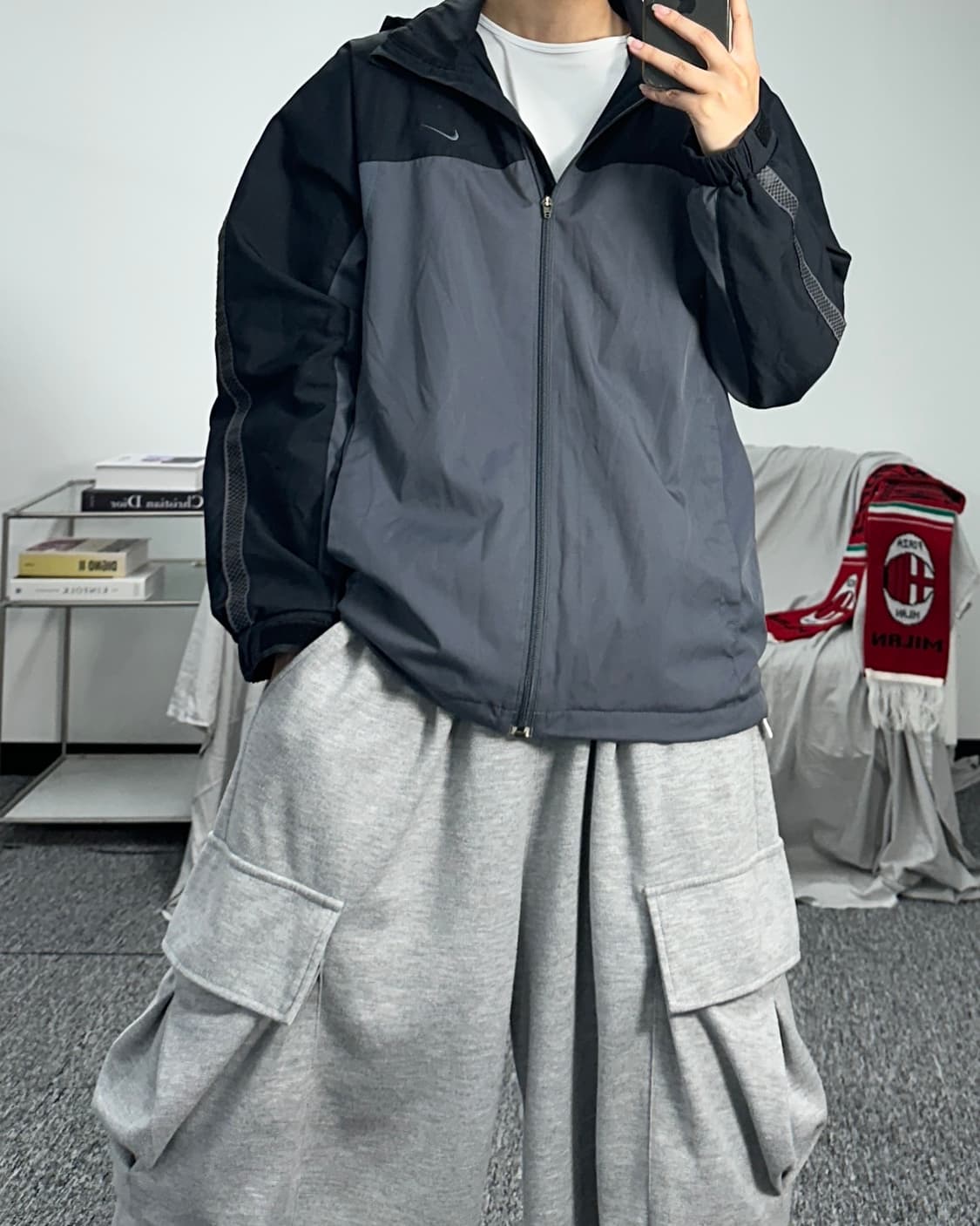 나이키 00s 믹스컬러 바람막이 M 상품이미지3