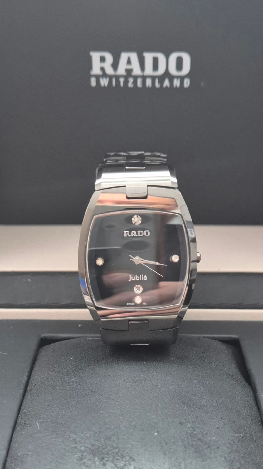 RADO Jubile 세라믹 블랙시계 (남녀공용) 상품이미지1