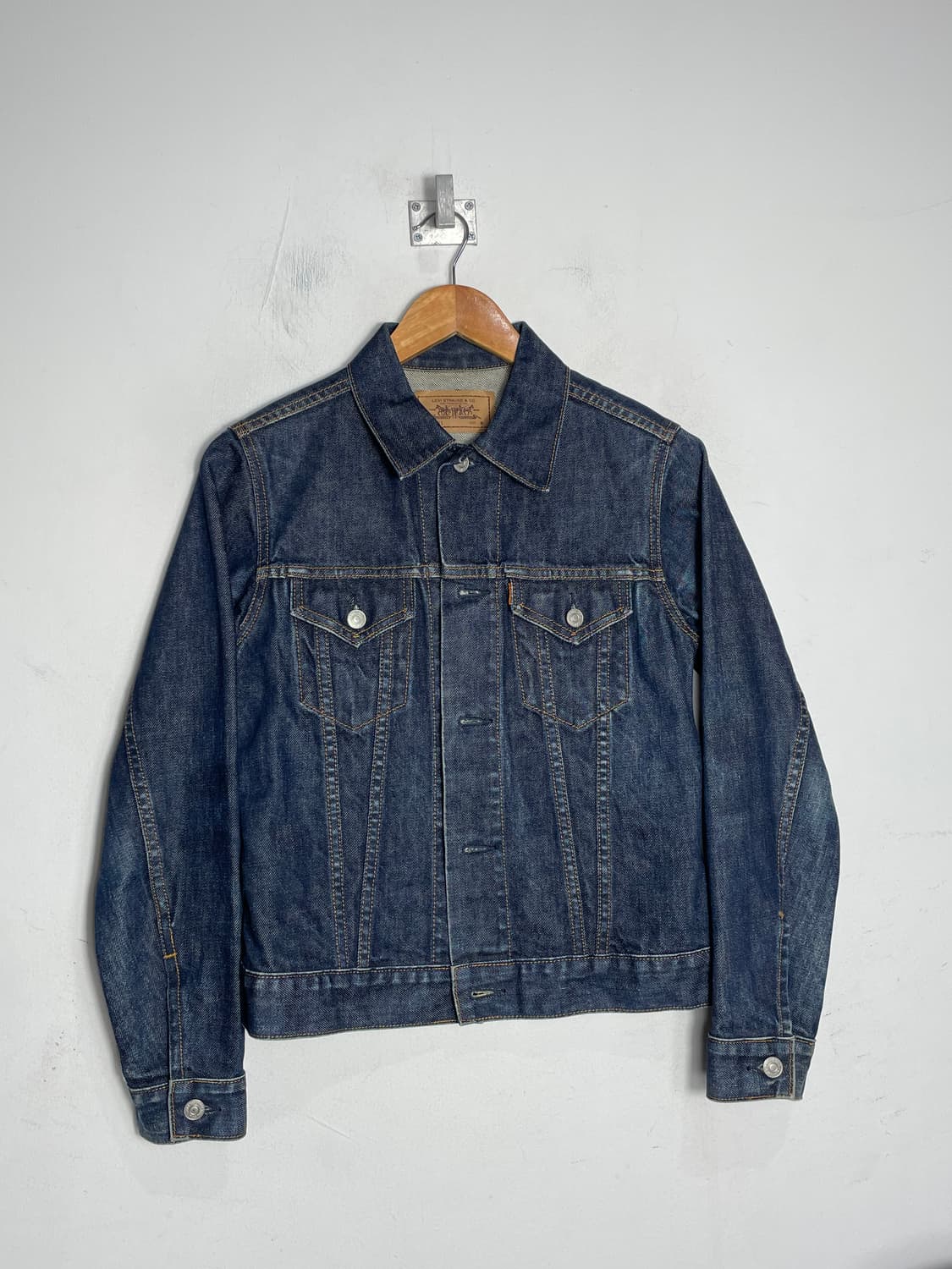리바이스 오렌지탭 데님 트러커 청자켓 M 상품이미지1