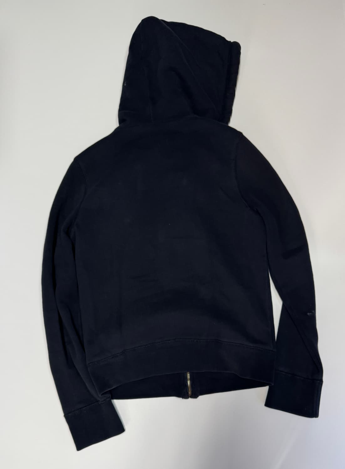 대장!! 여성 홀리스터 스펠로고 양털 후드집업 네이비 s 상품이미지2