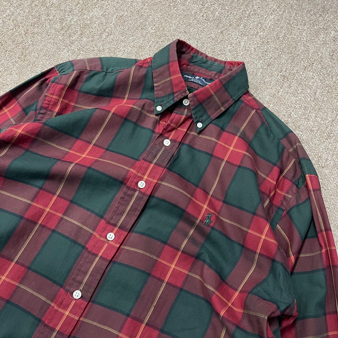 폴로 랄프로렌 체크셔츠 상품이미지3